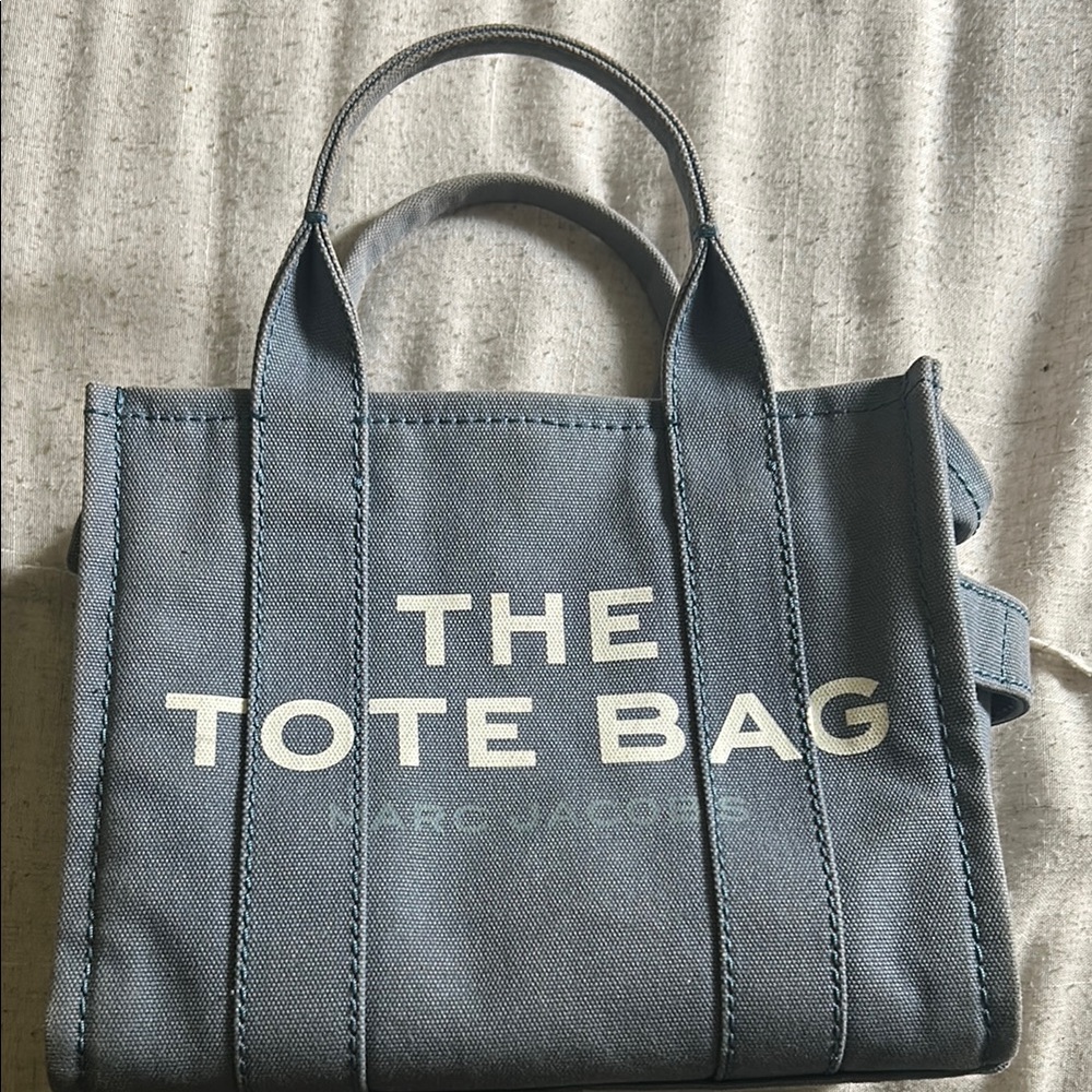Marc Jacobs Blue 'The Tote Bag' Canvas Tote